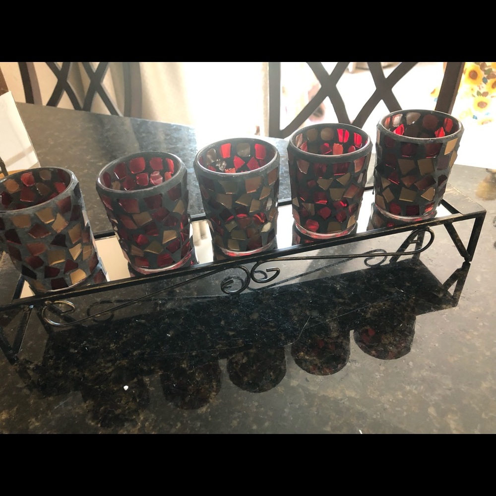 Votive centerpiece